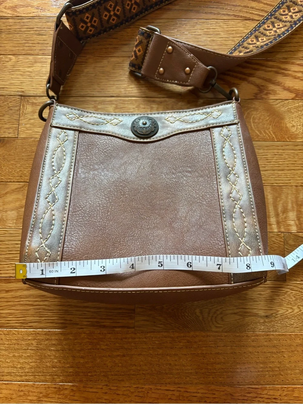 Boot Barn Blazin Roxx Women's Ivy Copper Concho Crossbody Bag - Copper